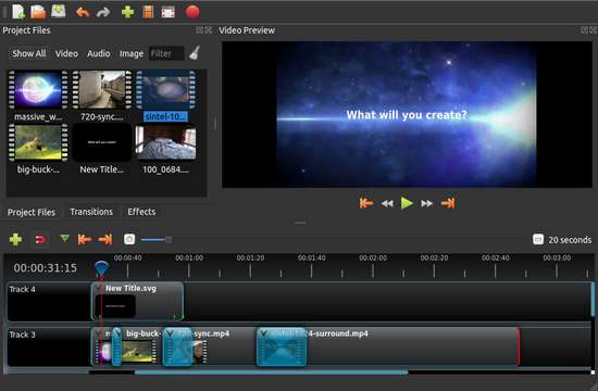 OpenShot Video Editor Desktop